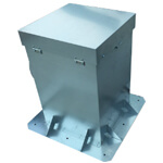 VSA.ABXW. 140 – 355 wetterfeste Anschlussboxen für die Außenaufstellung